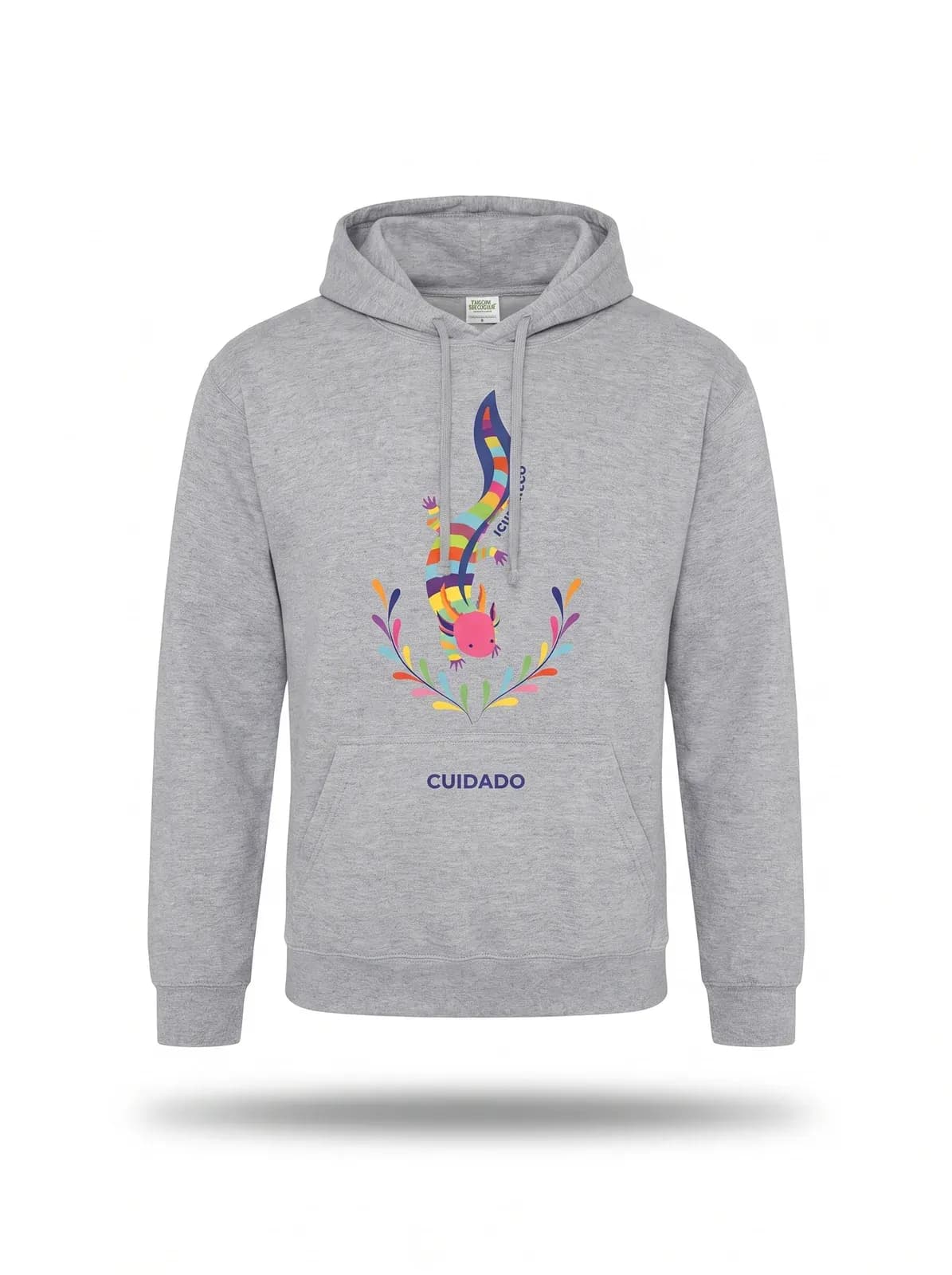 Sudadera Axolote Otomí Multicolor